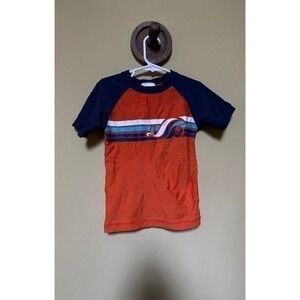 Hanna Andersson Blue Orange Swim‎ Shirt size 100
